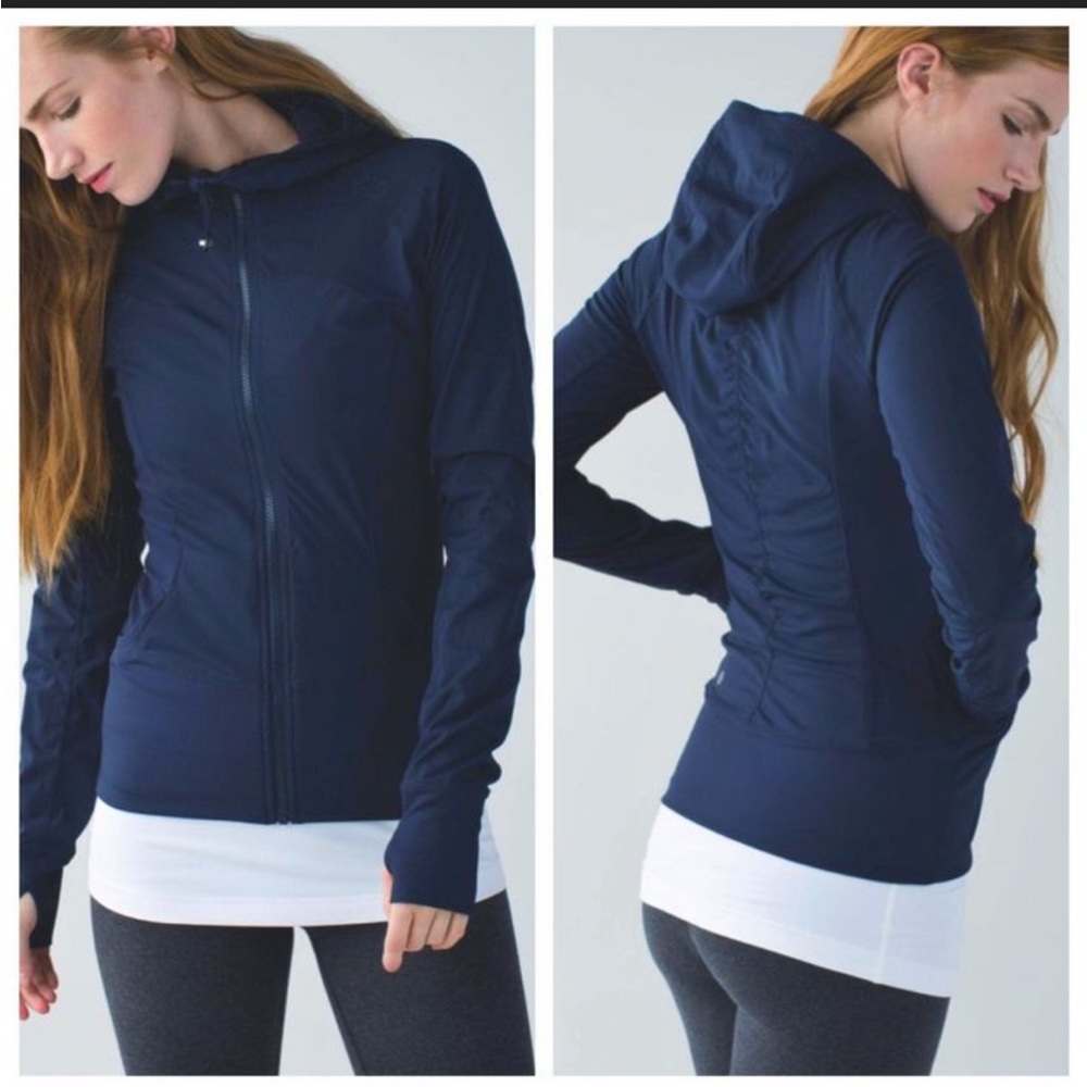 Lululemon In Flux Jacket Sz: 10 Color: Hero Blue